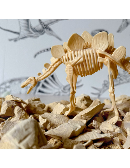 WOOPIE Zabawka Kreatywna Dinozaur Szkielet Wykopalisko Archeologiczne