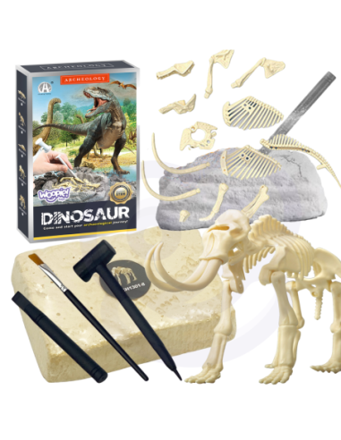 WOOPIE Zabawka Kreatywna Dinozaur Szkielet Wykopalisko Archeologiczne