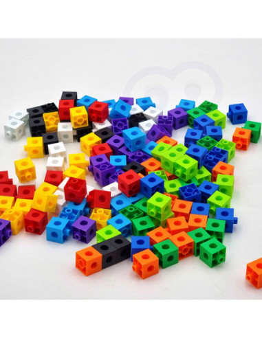 WOOPIE Klocki Konstrukcyjne 3D Sześciany 150 el.