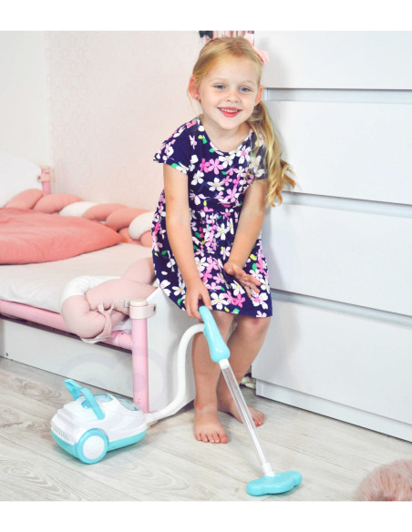 WOOPIE Interaktywny Odkurzacz dla Dzieci z Funkcją Ssania