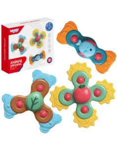 WOOPIE Spiner Zabawka Sensoryczna Edukacyjna 3w1