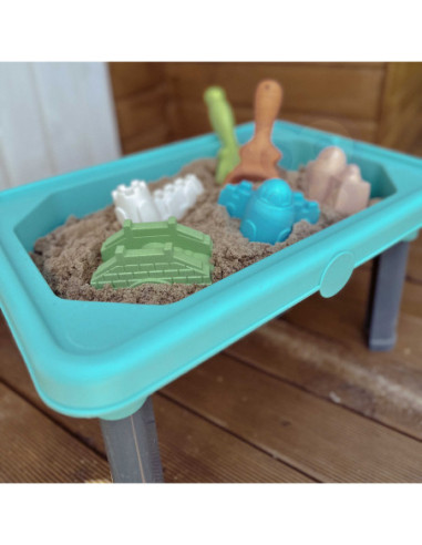 WOOPIE Stolik Wodny 3w1 Piaskownica Gra Łowienie Rybek 6 el.