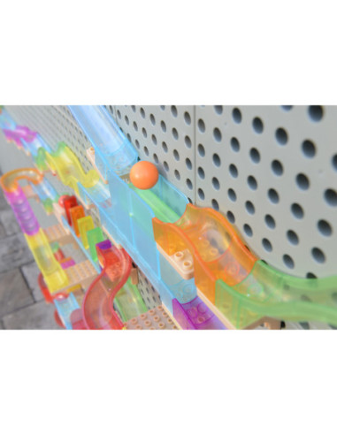 MASTERKIDZ Zestaw Konstrukcyjny Tor dla Piłek do Tablica STEM 63 el.