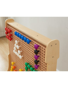 MASTERKIDZ Kolorowe Kołeczki Jumbo do Tablicy STEM 128 Szt. - 8 Kolorów 2