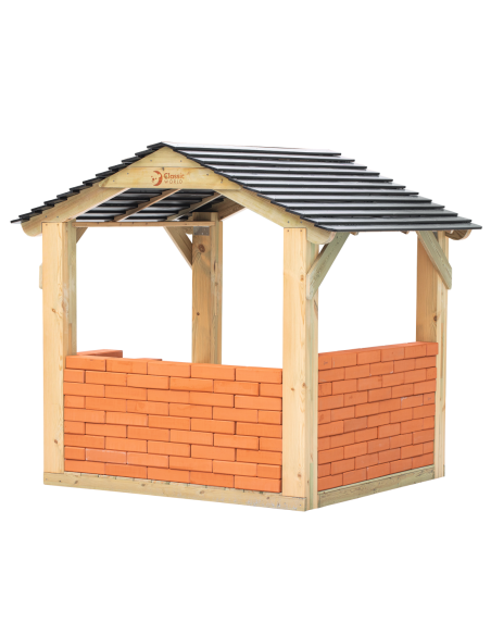 CLASSIC WORLD EDU Duży Drewniany Domek Altana