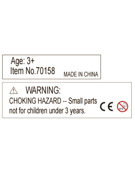 CLASSIC WORLD EDU Cegiełki EVA Miękkie do Budowania 55 szt.