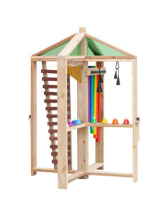 CLASSIC WORLD EDU Muzyczny Drewniany Plac Zabaw XXL