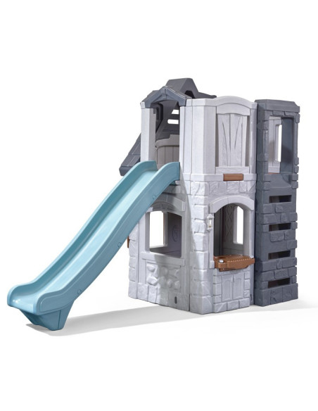 STEP2 Plac zabaw 2w1 Zjeżdżalnia Domek Ogrodowy Enchanting Adventures 2-Story