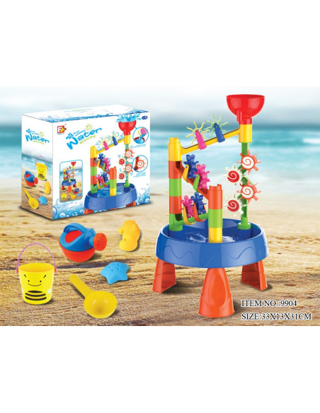 WOOPIE Stolik Wodny 2w1 Wodospad 5 el.