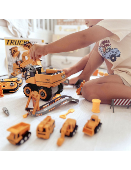 WOOPIE Mega Plac Budowy 5w1 Zestaw XXL do Skręcania DIY