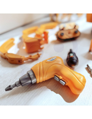 WOOPIE Mega Plac Budowy 5w1 Zestaw XXL do Skręcania DIY