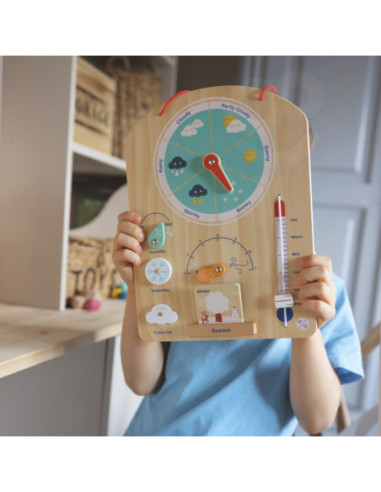 Tooky Toy Edukacyjne Pudełko dla Dzieci z 6w1 od 3 Lat