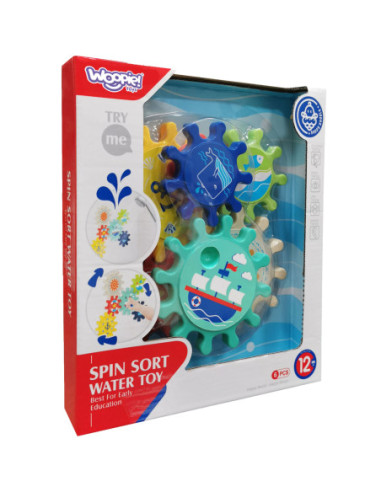 WOOPIE Zabawka Zębatka do Kąpieli Wody