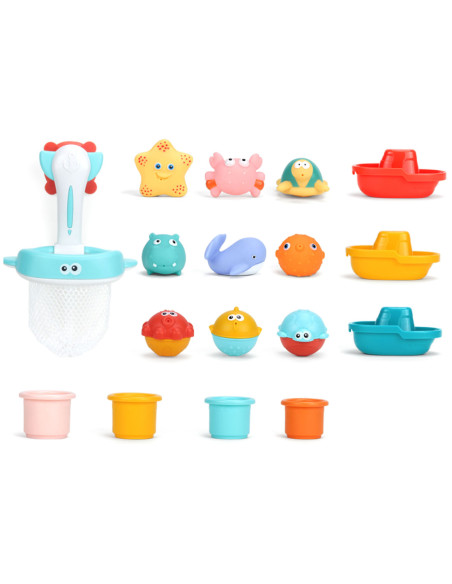 WOOPIE Zestaw do Kąpieli Piasku 17 el.