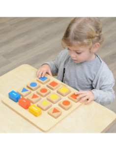 MASTERKIDZ Tablica Edukacjna Sorter Kształty i Kolory 2