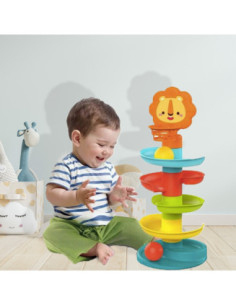 WOOPIE Tor Zjeżdzalnia Kulek Wieża z Piłeczkami Kulodrom 2