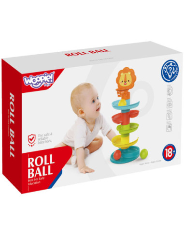 WOOPIE Tor Zjeżdzalnia Kulek Wieża z Piłeczkami Kulodrom