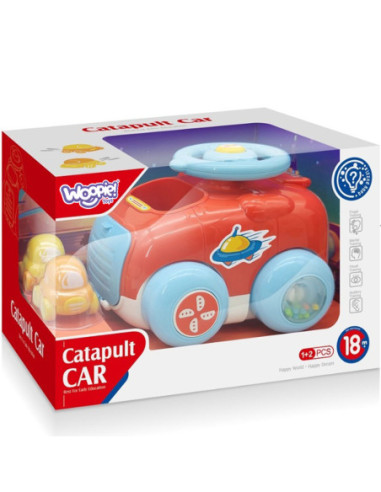 WOOPIE Wyrzutnia Samochodów Auto Katapulta Zestaw