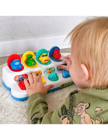 WOOPIE Zabawka Edukacyjna Wyskakujące Pojazdy POP-UP