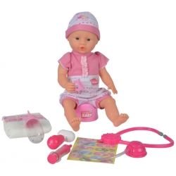 Simba Peeing Baby Doll 38 cm with potty and accessory set