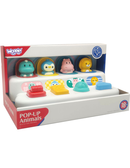 WOOPIE Zabawka Edukacyjna Wyskakujące Zwierzątka POP-UP