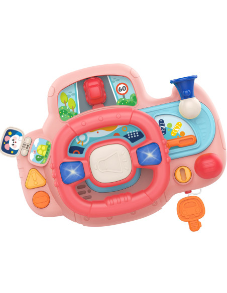 WOOPIE Kierownica Samochodowa Interaktywna z Swiatłami Dźwiękiem