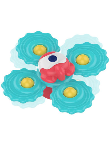 WOOPIE Gryzak Spinner Wirujący z Przyssawką Zestaw 3 szt