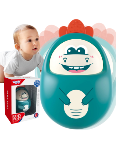 WOOPIE Wańka Wstańka Dinozaur z Melodyjkami