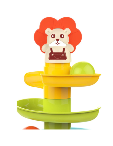 WOOPIE Kulodrom Tor Kulkowy Zestaw Spirala + 6 Kulek