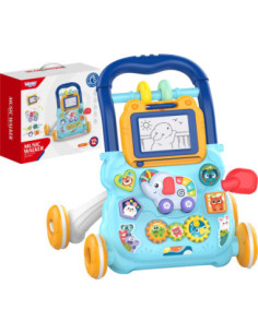 WOOPIE Interaktywny Chodzik Pchacz Muzyczny + Znikopis