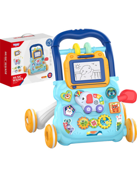 WOOPIE Interaktywny Chodzik Pchacz Muzyczny + Znikopis