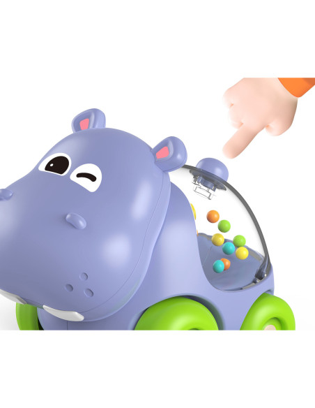 WOOPIE Grzechotka Samochodzik Pojazd Hipopotam