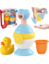 WOOPIE Zabawki do Kąpieli Kubeczek + Kaczuszka + Dozownik Mydła Zestaw