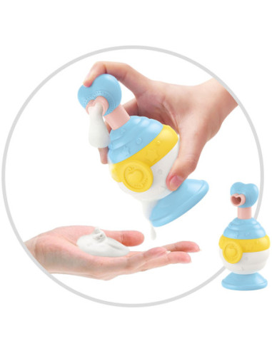 WOOPIE Zabawki do Kąpieli Kubeczek + Kaczuszka + Dozownik Mydła Zestaw