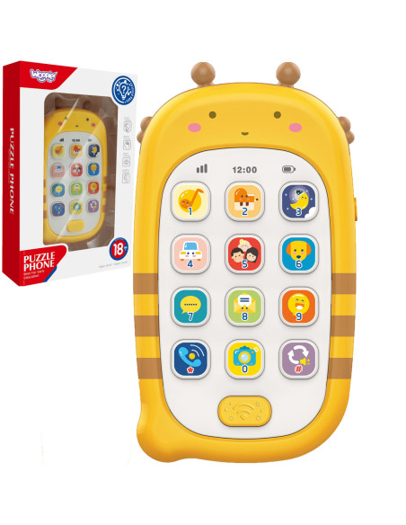 WOOPIE Telefonik Interaktywny Komórka z Dźwiękami