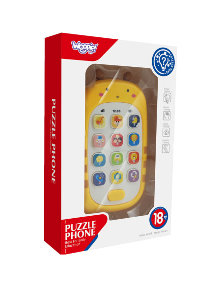 WOOPIE Telefonik Interaktywny Komórka z Dźwiękami