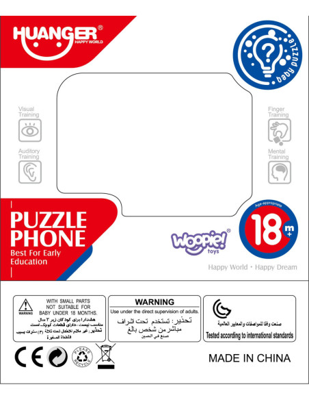 WOOPIE Telefonik Interaktywny Komórka z Dźwiękami