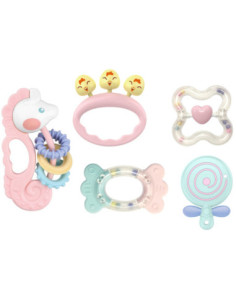 WOOPIE BABY Sensory Rattle Teether Set for Children 2