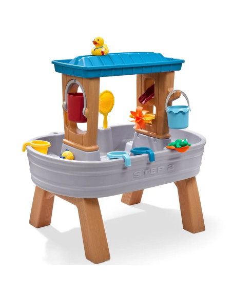 Step2 Stół Wodny z Deszczownicą Wiaderkiem i Lejkiem + Zwierzątka