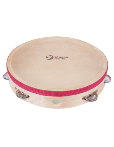 CLASSIC WORLD Instrument Muzyczny Tamburyn dla Dzieci