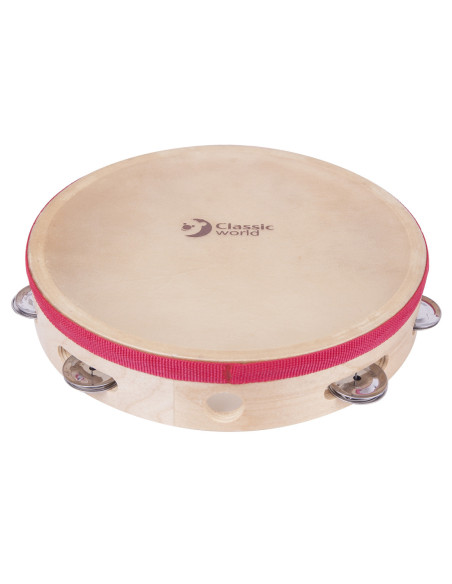 CLASSIC WORLD Instrument Muzyczny Tamburyn dla Dzieci