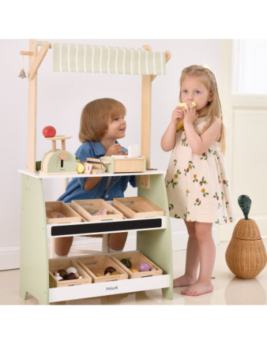 VIGA PolarB Drewniane Stoisko Targowe Stragan Sklep