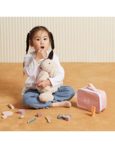 VIGA PolarB Drewniany Zestaw do Makijażu Kosmetyczka Torba