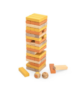 VIGA PolarB Drewniana Gra Wieża Układanka 2