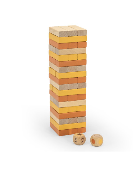 VIGA PolarB Drewniana Gra Wieża Układanka