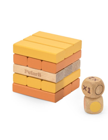 VIGA PolarB Drewniana Gra Wieża Układanka