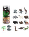 WOOPIE Zestaw Figurki Dzikie Zwierzęta 15 szt.