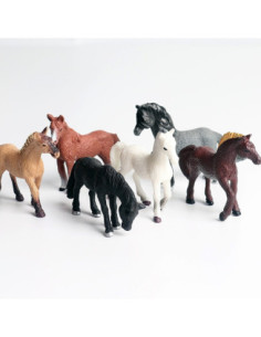 WOOPIE Zestaw Figurki Konie 16 szt. 2