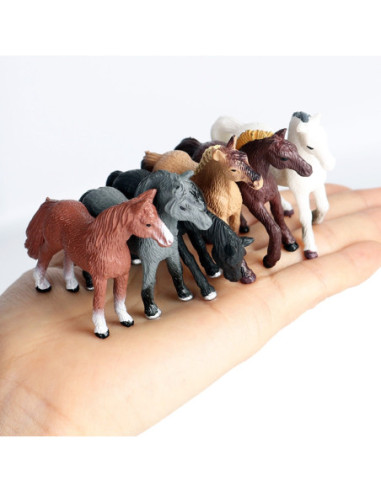 WOOPIE Zestaw Figurki Konie 16 szt.