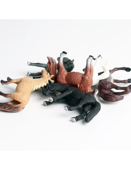 WOOPIE Zestaw Figurki Konie 16 szt.